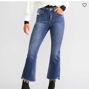 Like new Flying Monkey High Rise Cropped Flare size 32